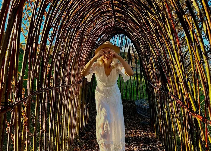 Raj Na Hektarach Ferienhaus